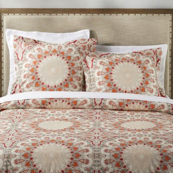 Pottery Barn Bedding Valencia Paisley Duvet Fullqueen Poshmark